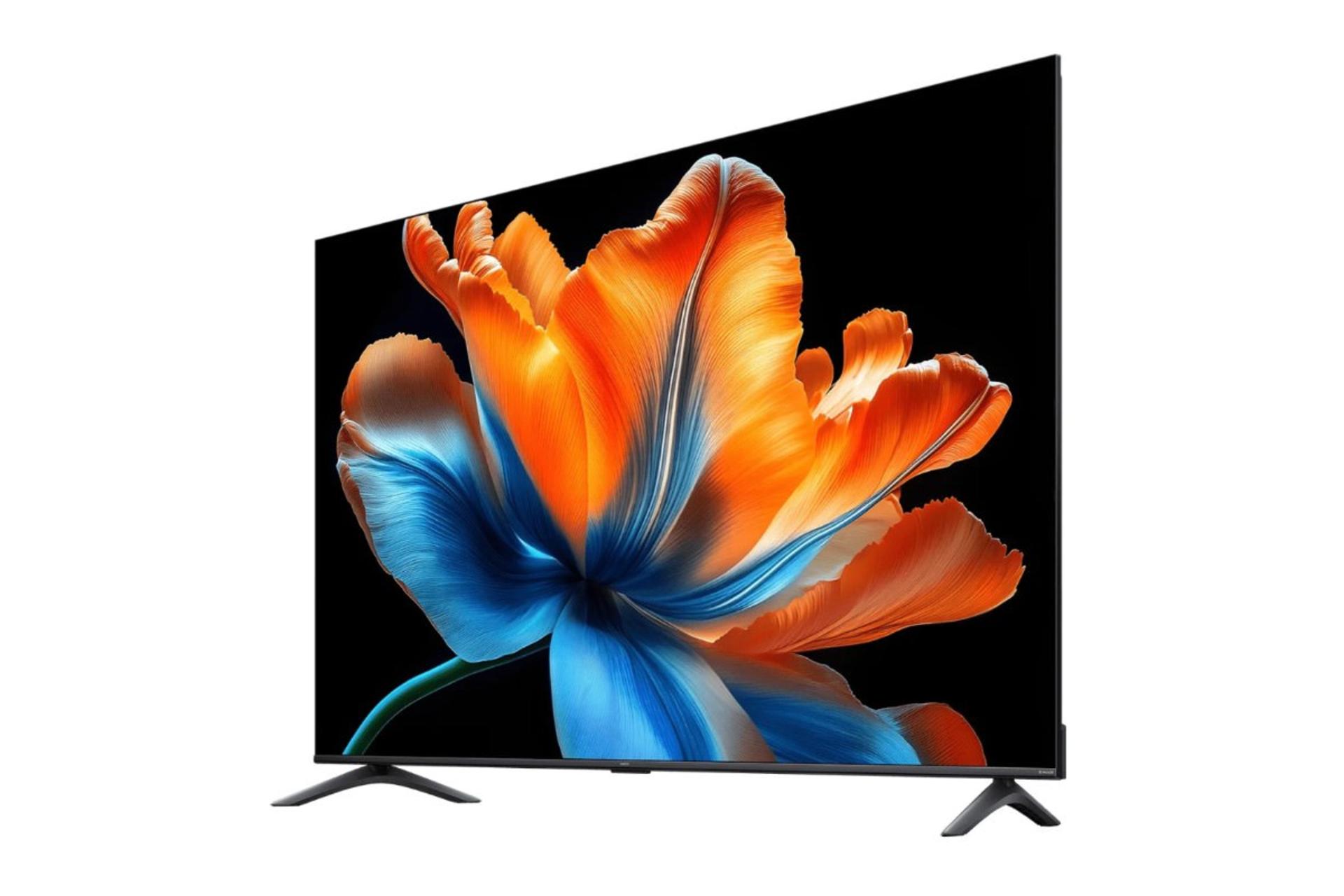 تلویزیون شیائومی Xiaomi TV S Mini LED 2026 نمای جلو و راست