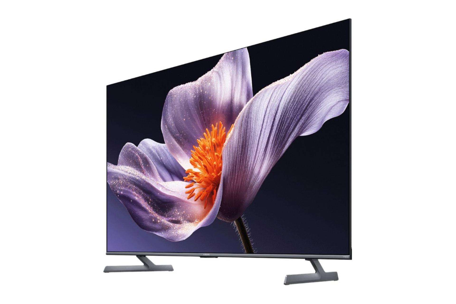 تلویزیون شیائومی Xiaomi TV S Pro Mini LED 2026 نمای جلو و راست