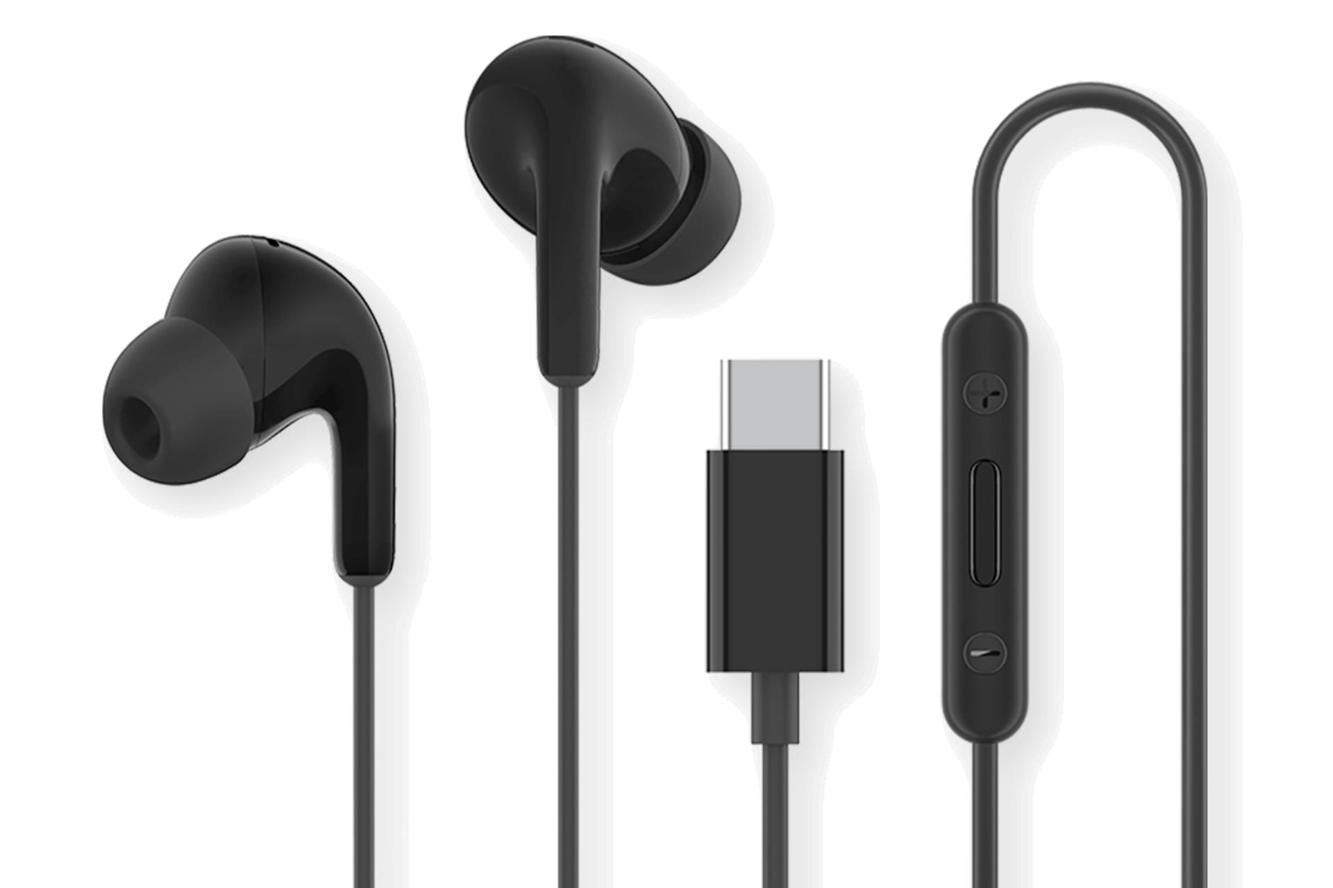 هدفون باسیم شیائومی Xiaomi Type-C Earphones مشکی