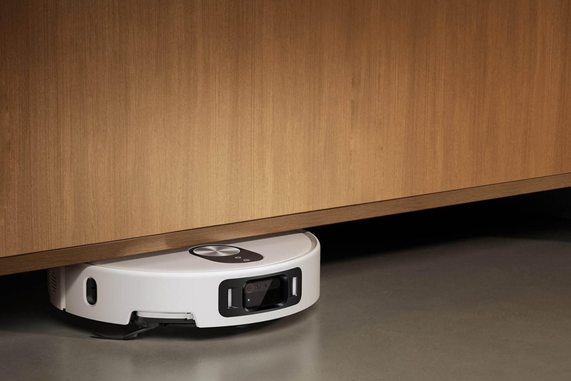 جارو رباتیک شیائومی Xiaomi Vacuum 5 Pro در حال کار