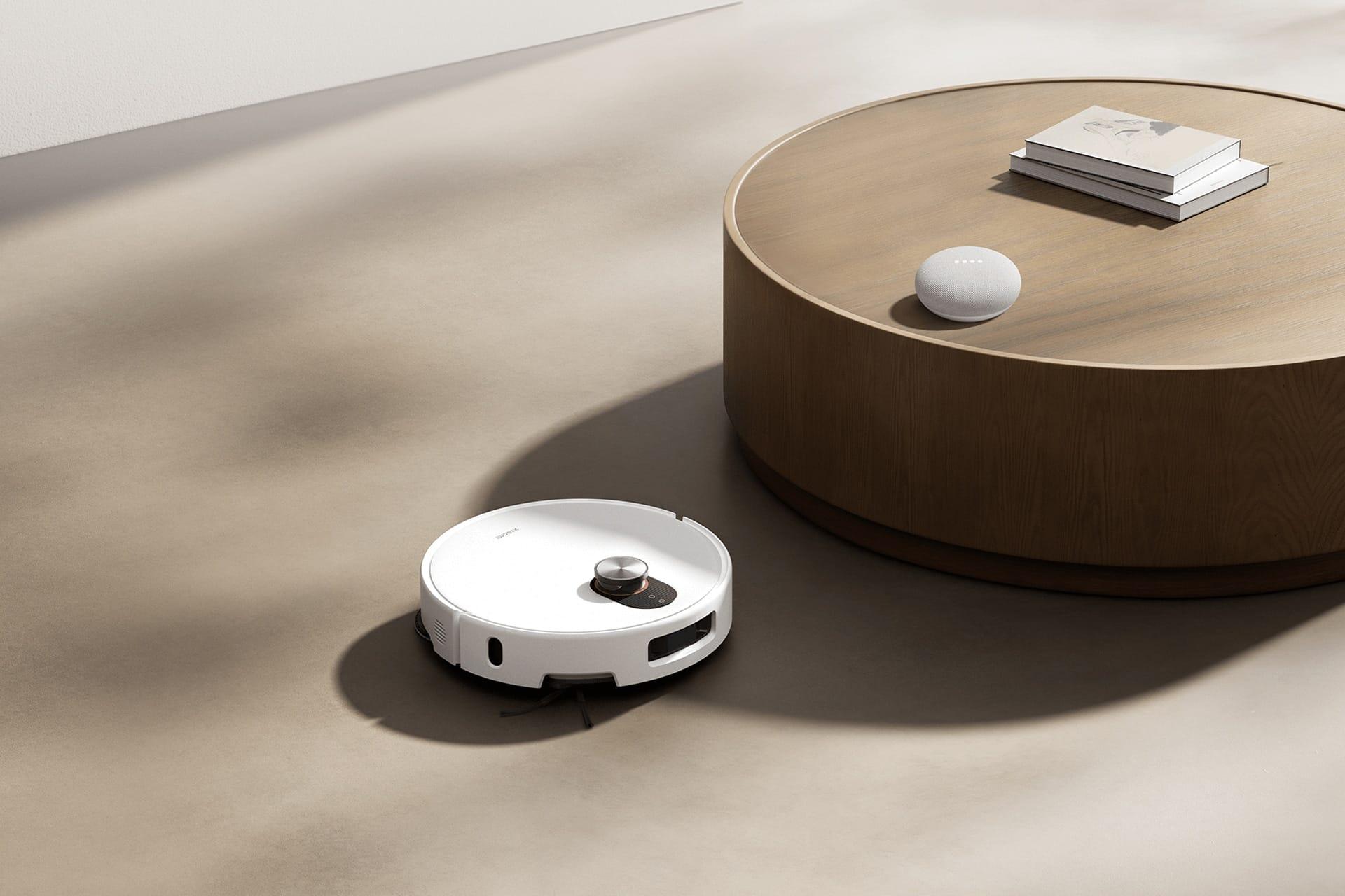 جارو رباتیک شیائومی Xiaomi Vacuum 5 در حال کار