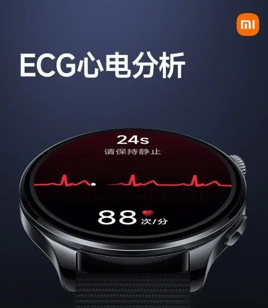 سنسور ECG شیائومی واچ ۵