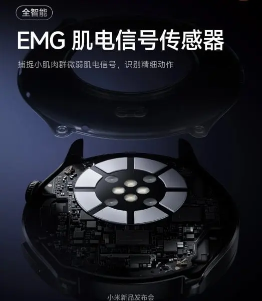 سنسور EMG شیائومی واچ ۵