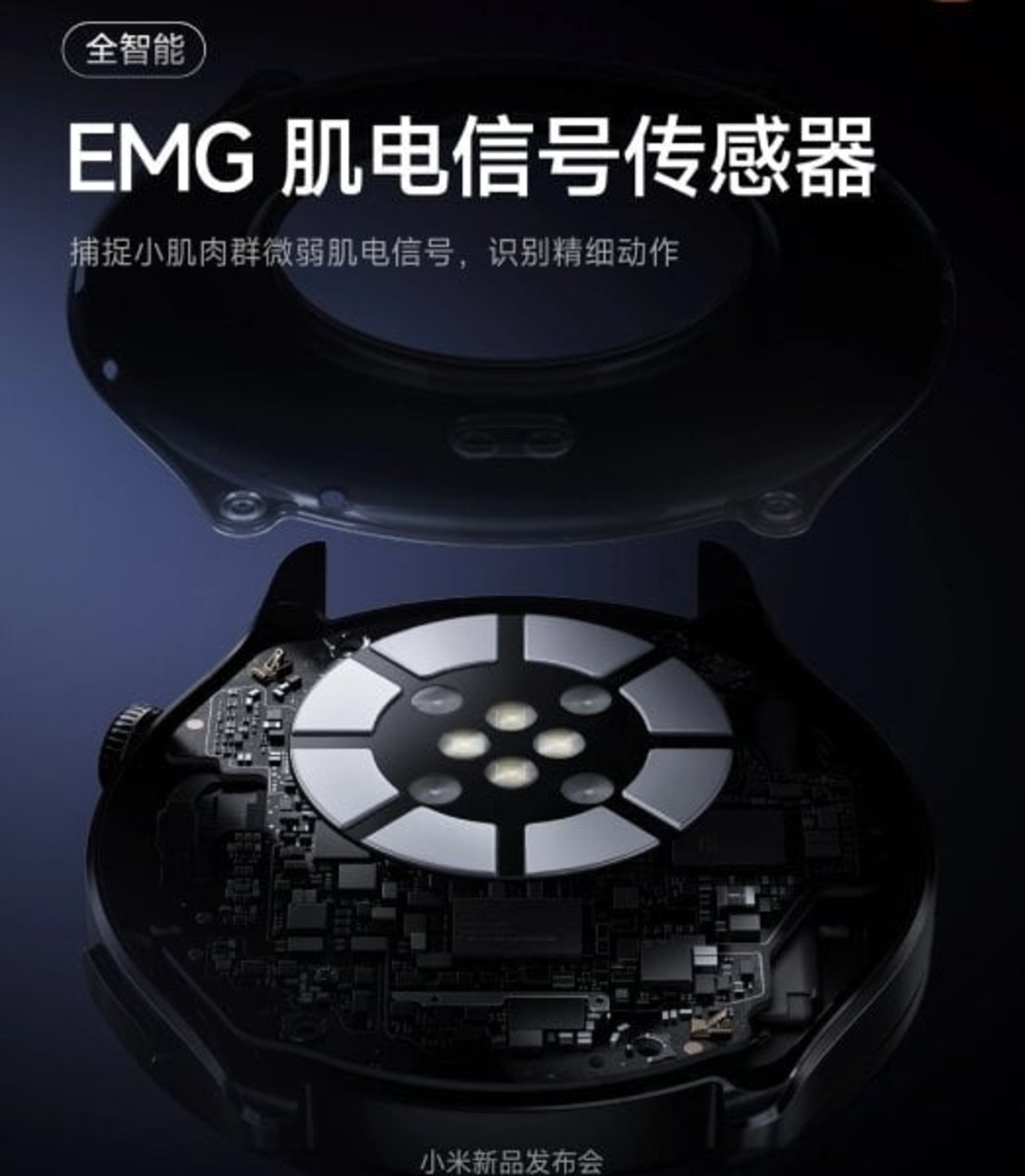 سنسور EMG شیائومی واچ ۵