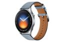 ساعت هوشمند واچ 5 شیائومی نقره ای با بند آبی روشن / Xiaomi Watch 5