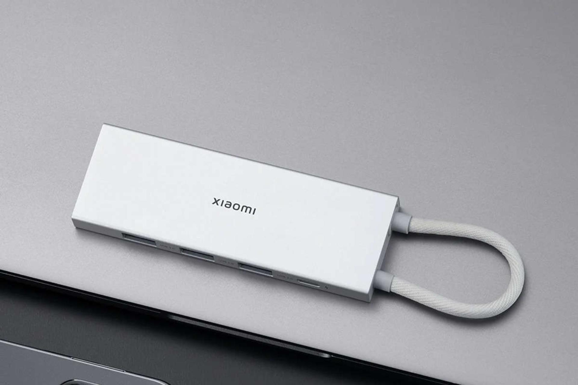 سرعت بالای انتقال اطلاعات هاب USB-C شیائومی 5 پورت مدل XDMS05YM