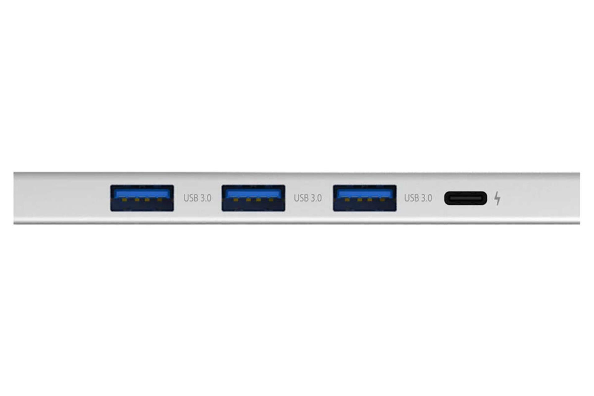 درگاه Type-A هاب USB-C شیائومی 5 پورت مدل XDMS05YM