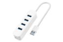 نمای سمت راست هاب USB-A شیائومی 4 پورت مدل XMFXQ01QM