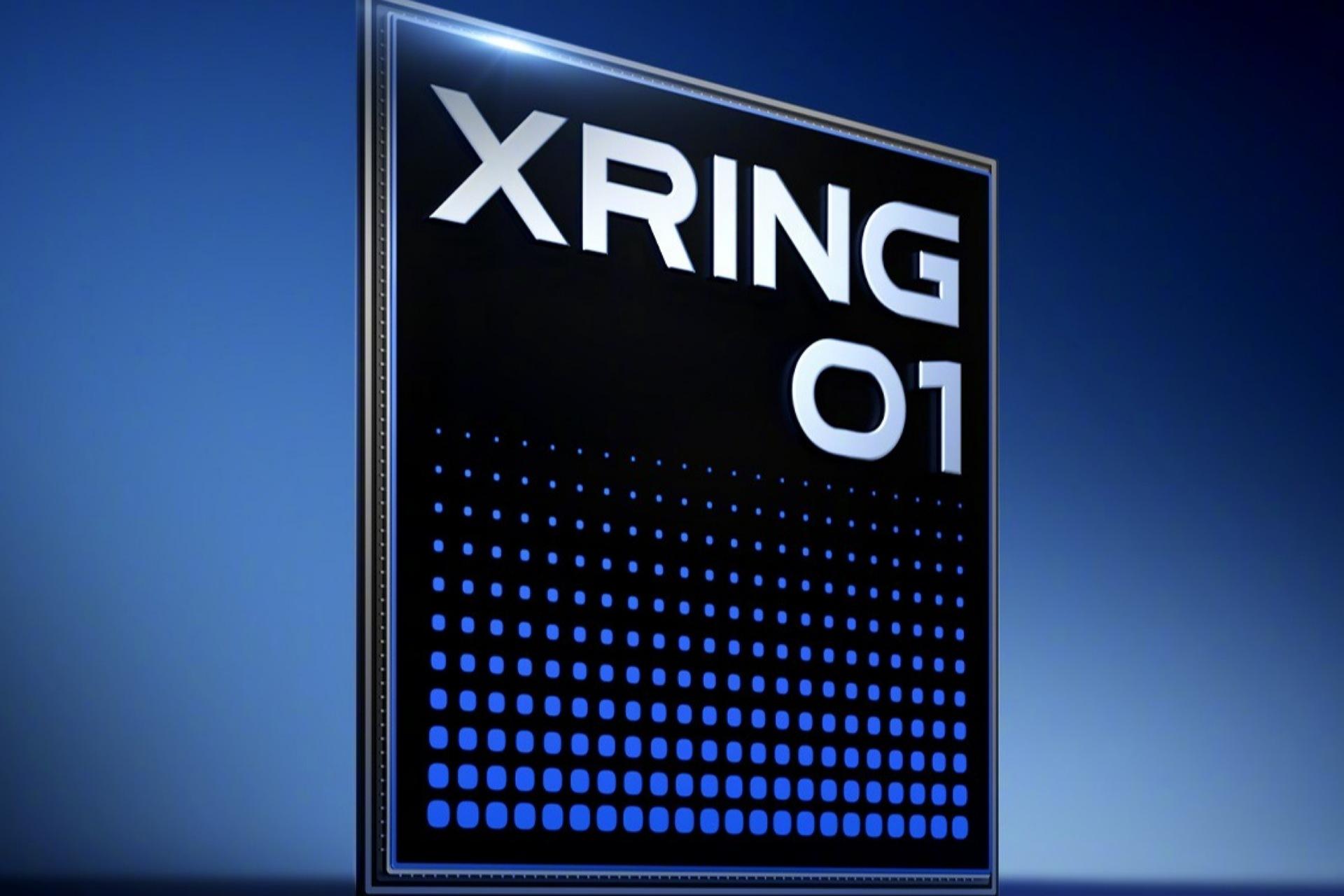 پردازنده XRING 01 شیائومی به‌صورت ایستاده