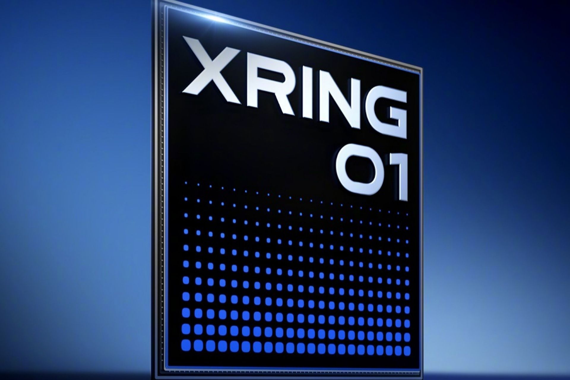 پردازنده XRING 01 شیائومی به‌صورت ایستاده