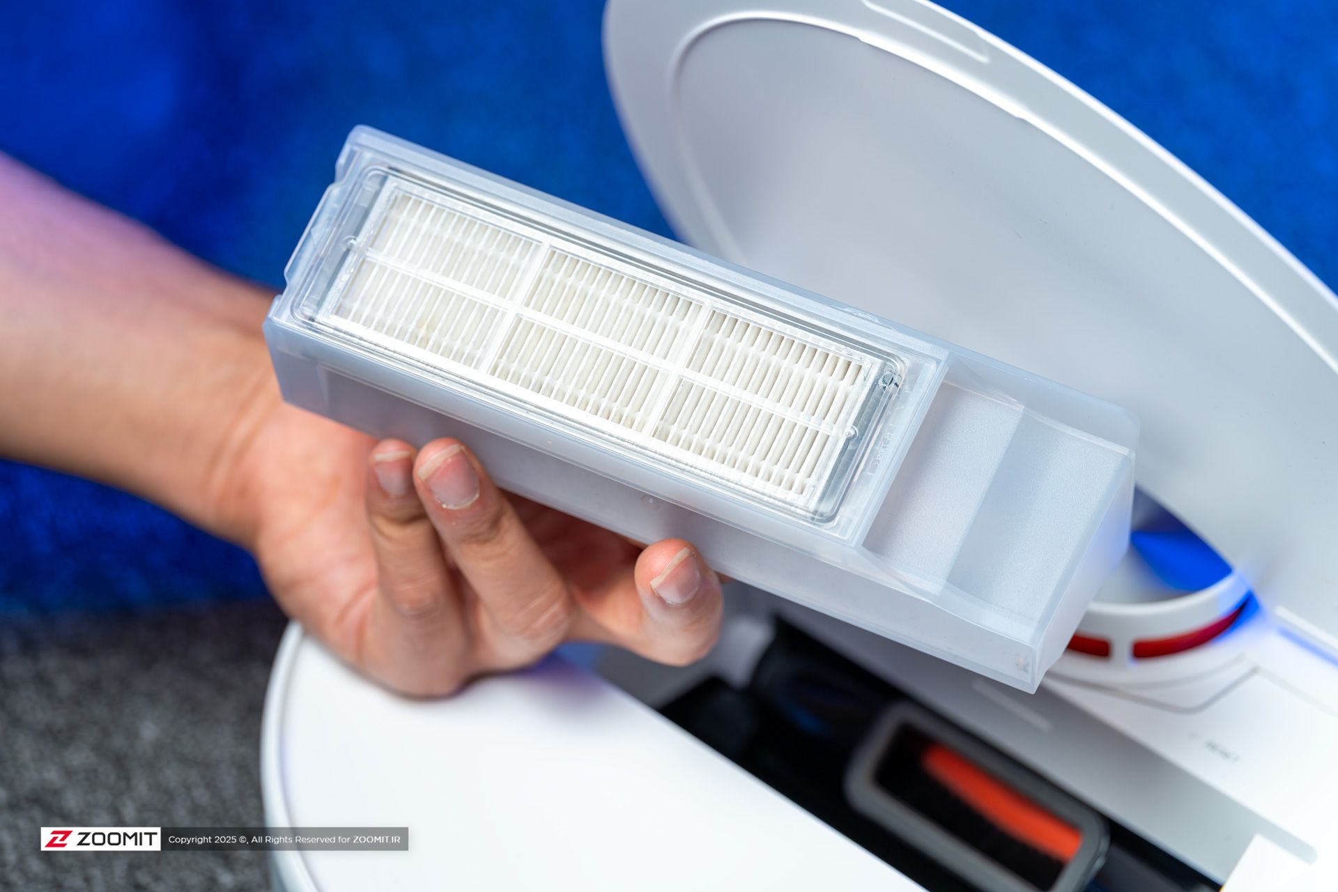 محفظه‌ی گرد و خاک جارو رباتیک شیائومی S40 Pro