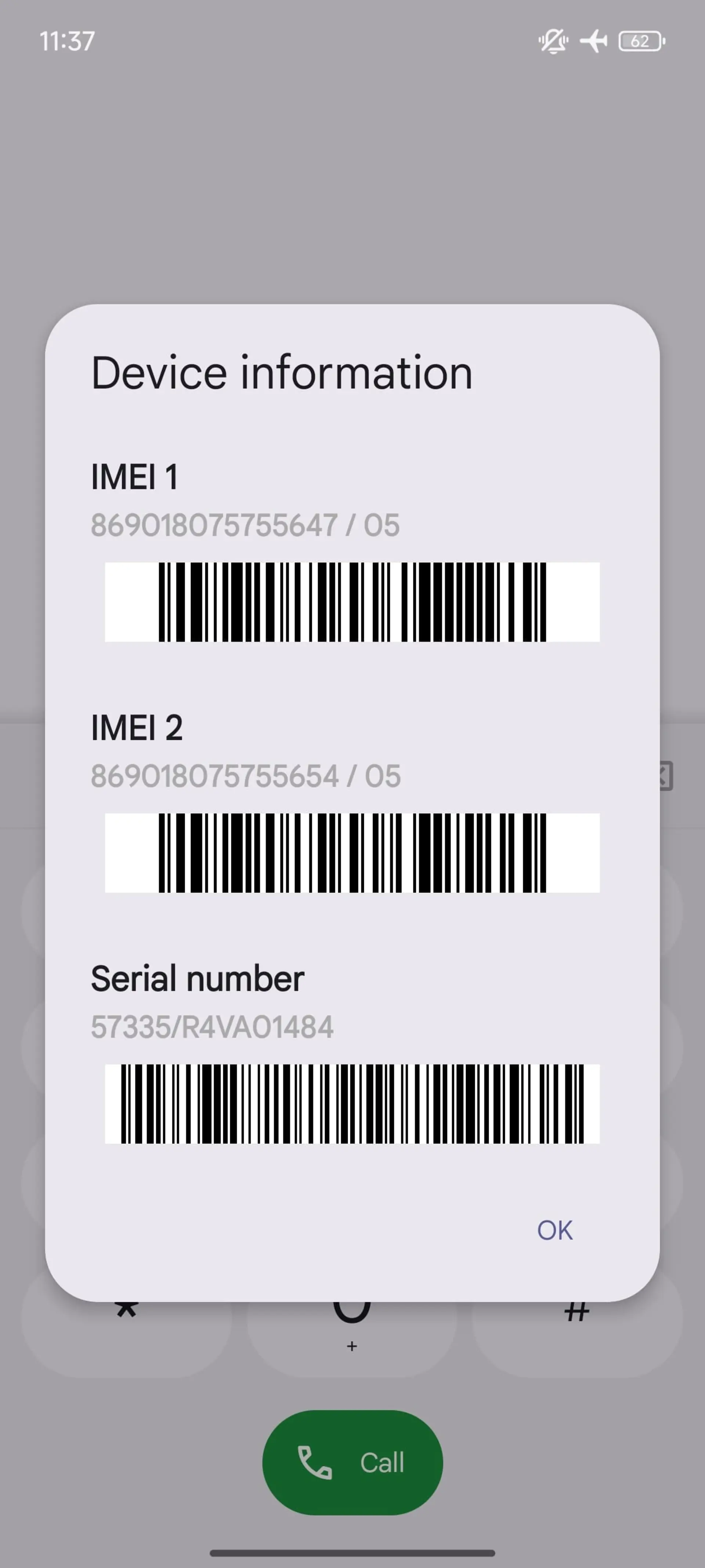 نمایش IMEI در گوشی شیائومی