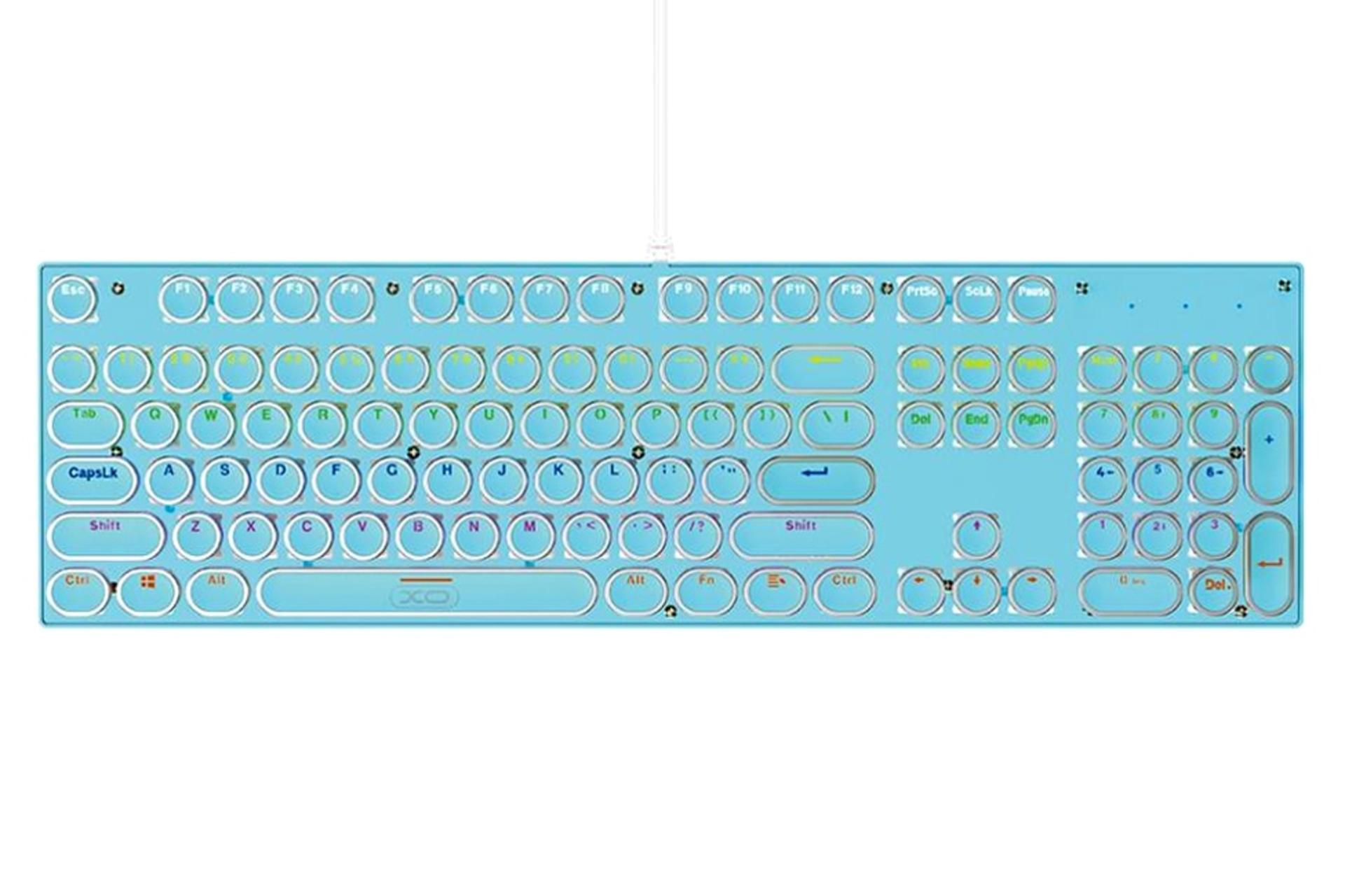 کیبورد ایکس او XO KB-07 آبی