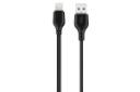 کابل شارژ USB ایکس او Type-A به Lightning مدل NB103 با طول 2 متر رنگ مشکی