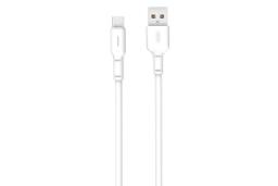 کابل شارژ USB ایکس او Type-A به Type-C مدل NB112 با طول 1 متر رنگ سفید