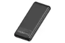 پاور بانک ایکس او XO PB308 10000mAh مشکی از نمای کناری