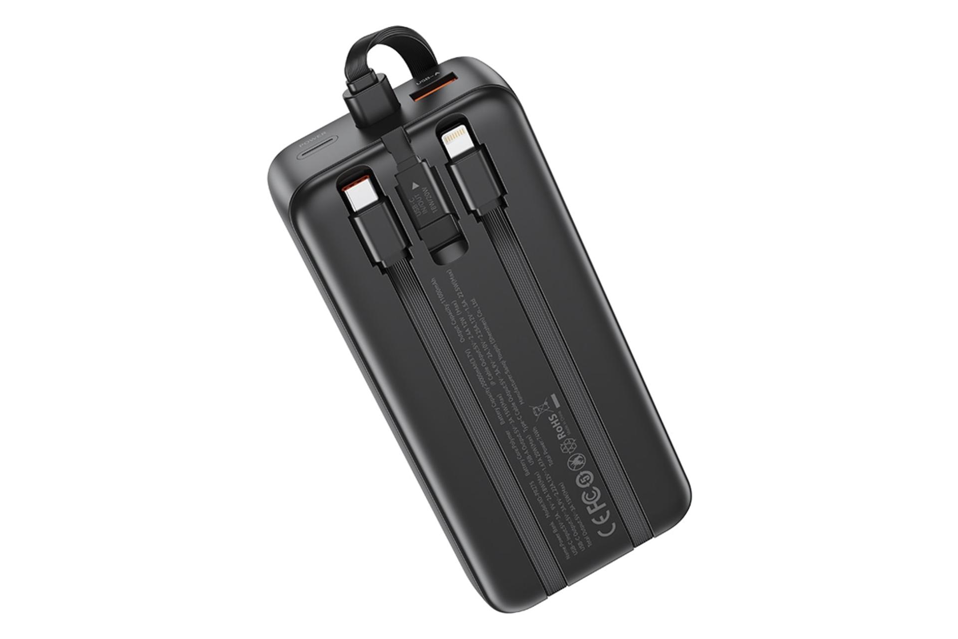 پشت پاور بانک ایکس او XO PR275 20000mAh