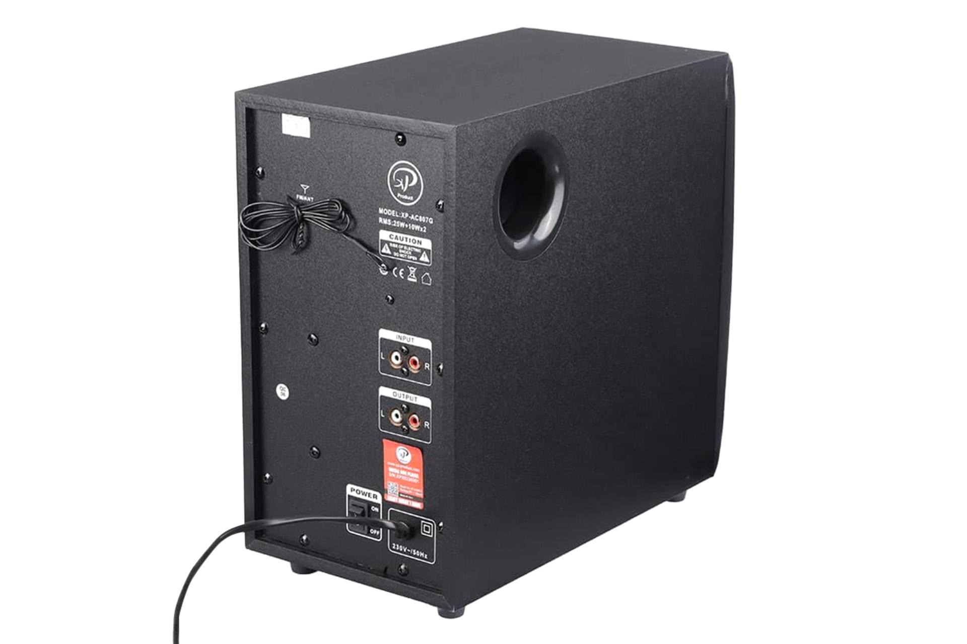 پشت اسپیکر ایکس پی پروداکت XP Product XP-AC807G