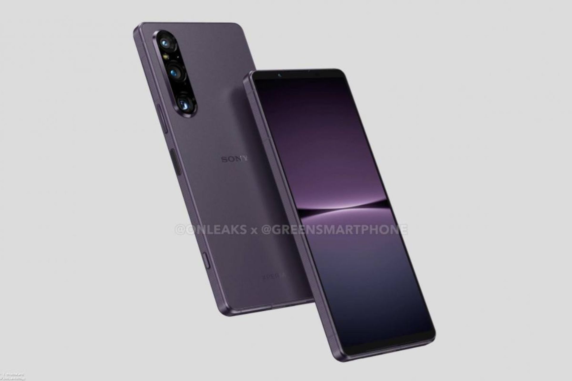 رندر گوشی سونی اکسپریا وان مارک ۵ | sony xperia 1 v render