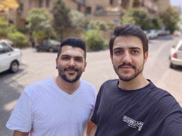 عکس سلفی پرتره شادان و هادی