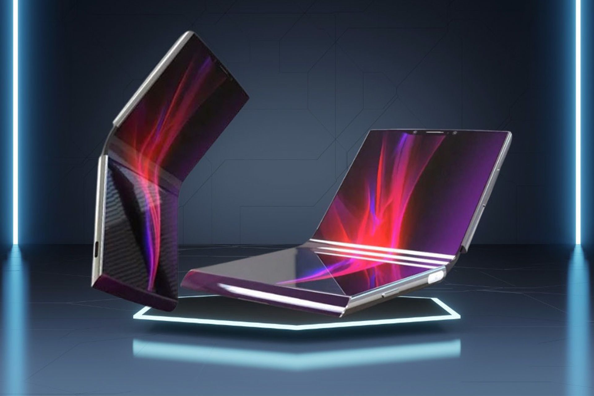 گوشی تاشو Xperia F سونی