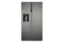 یخچال فریزر ایکس ویژن X.Vision HS550 نمای جلو رنگ خاکستری