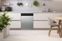ماشین ظرفشویی ایکس ویژن X.Vision S140 نمای جلو نصب توکار در کابینت آشپزخانه