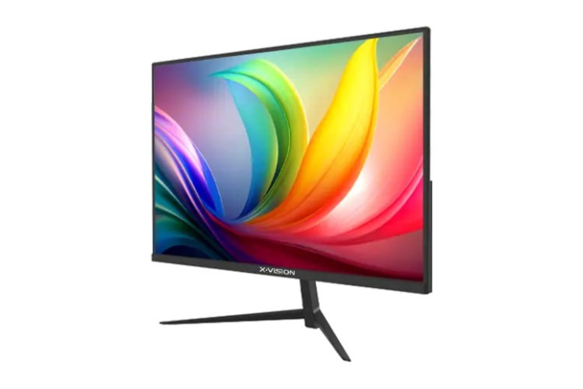مانیتور ایکس ویژن X.Vision XS2480SH نمای جلو و راست