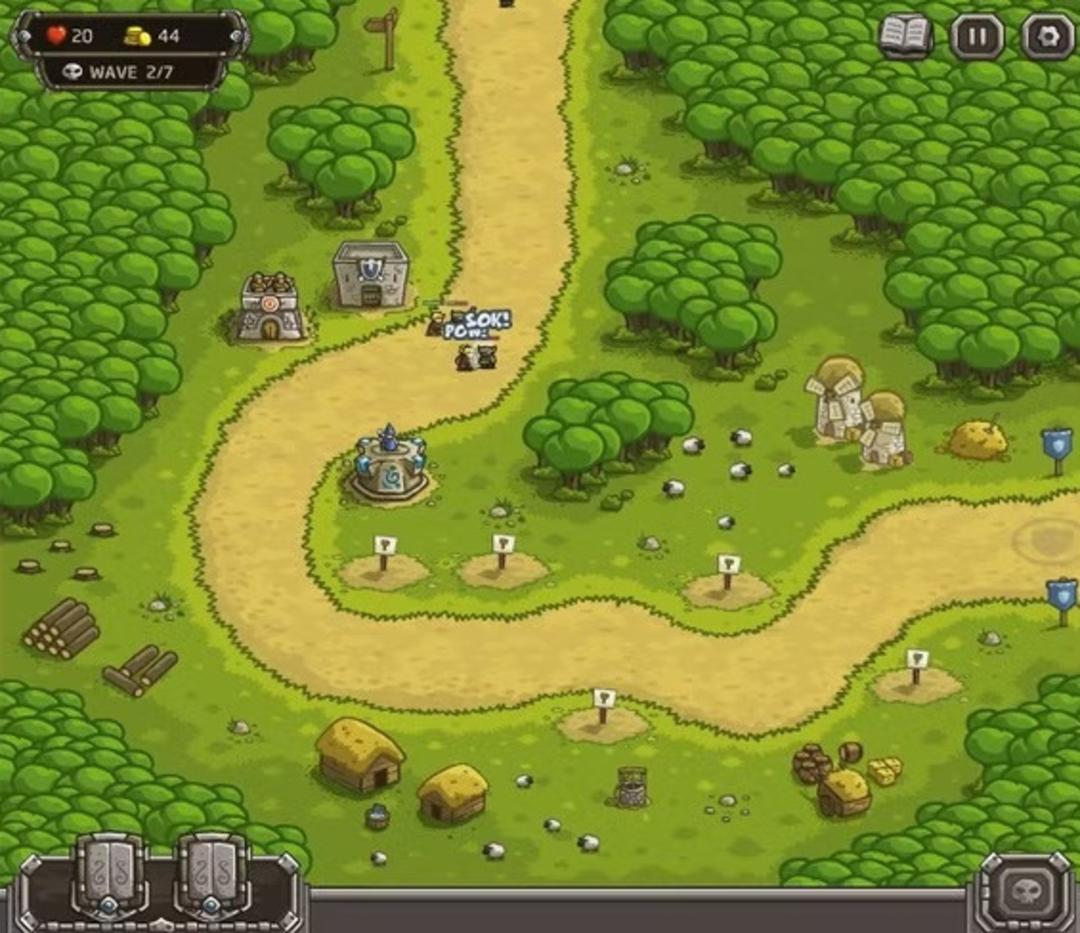بازی آنلاین Kingdom Rush