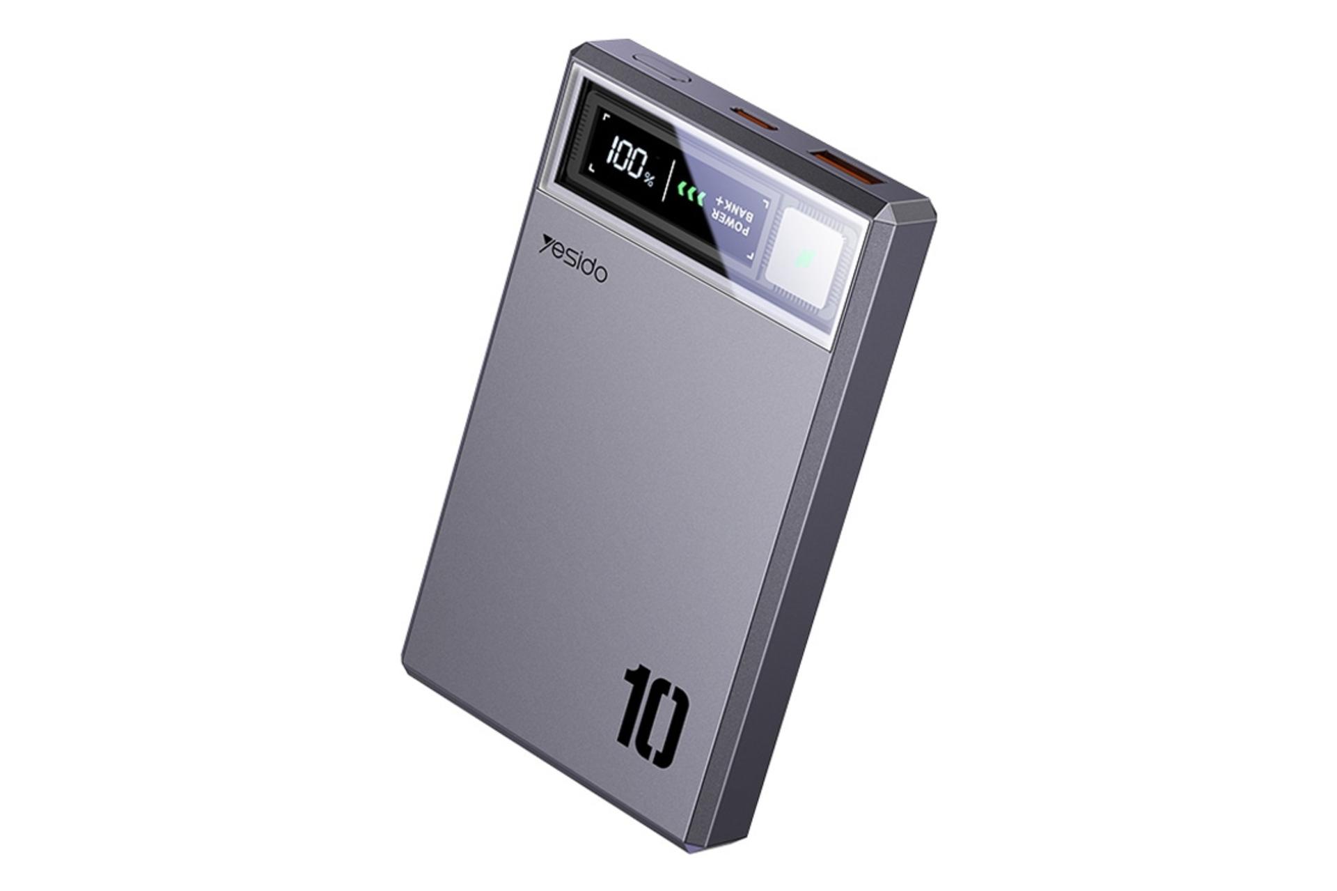 پاور بانک یسیدو Yesido YP61 10000mAh از نمای کناری
