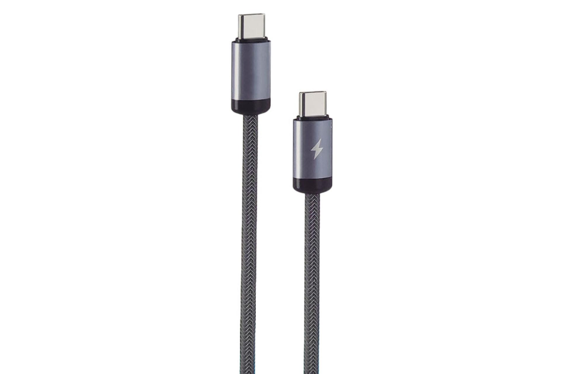 کابل شارژ USB یوشیتا Type-C به Type-C مدل YC-057 با طول 2 متر