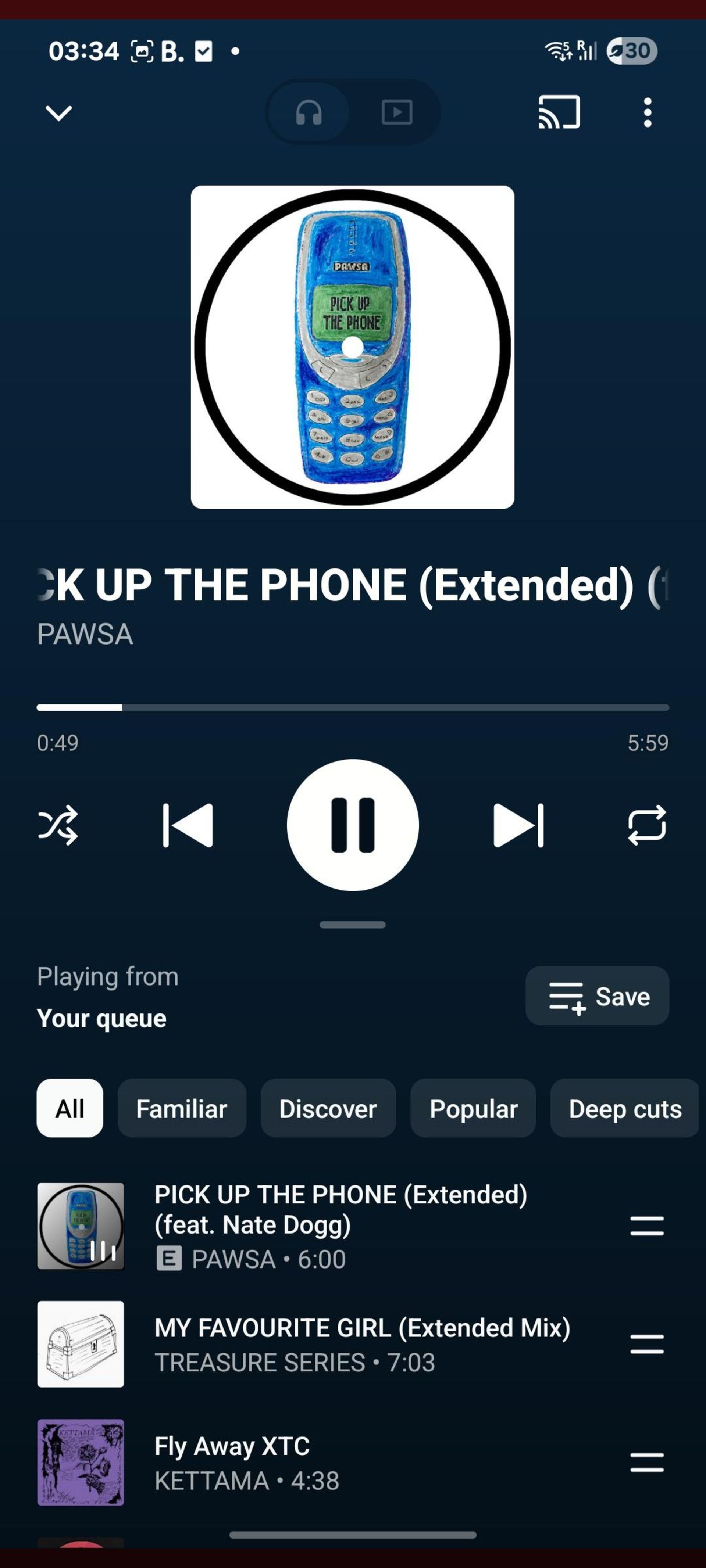 طراحی جدید یوتیوب موزیک