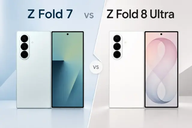 گلکسی Z Fold8 Ultra در برابر Z Fold7؛ تغییرات میلی‌متری با نامی تازه