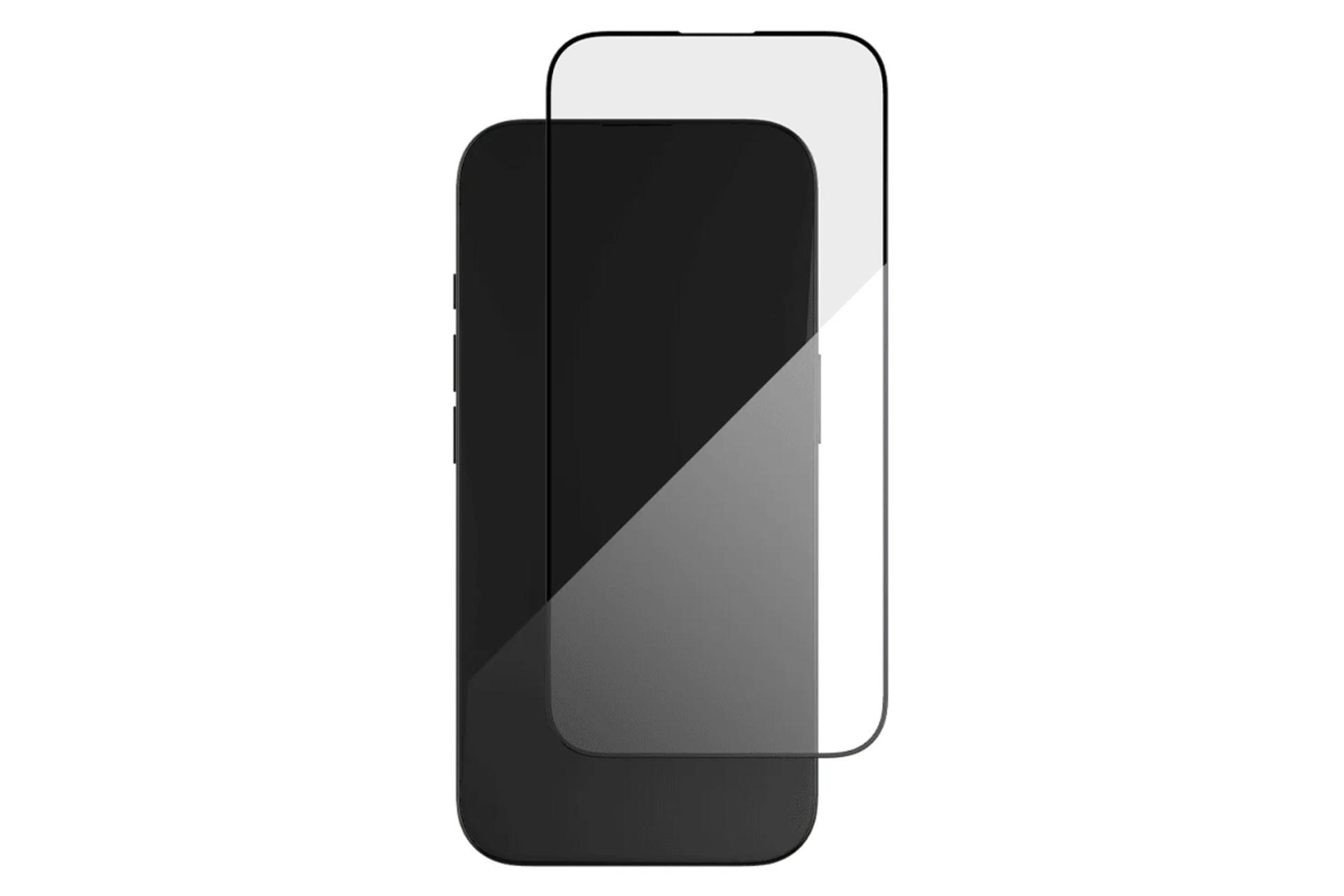 محافظ صفحه نمایش گوشی زگ مدل Glass Plus Edge مناسب اپل iPhone 16 نمای روبرو