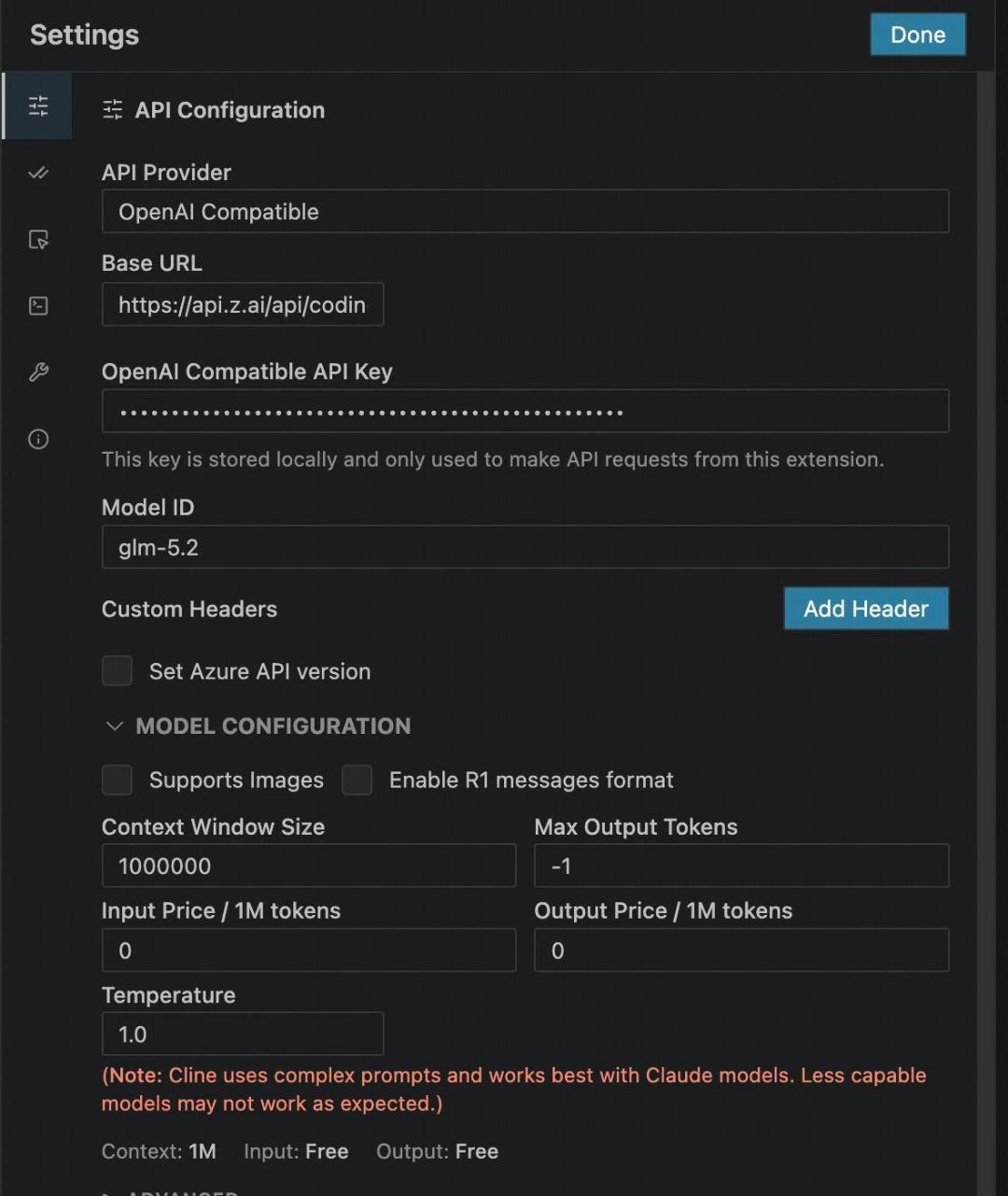 API هوش مصنوعی GLM 5.2