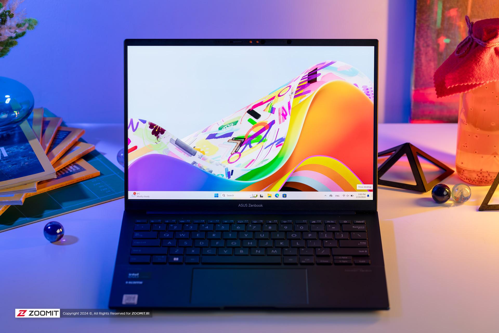 صفحه نمایش Zenbook 14 ایسوس