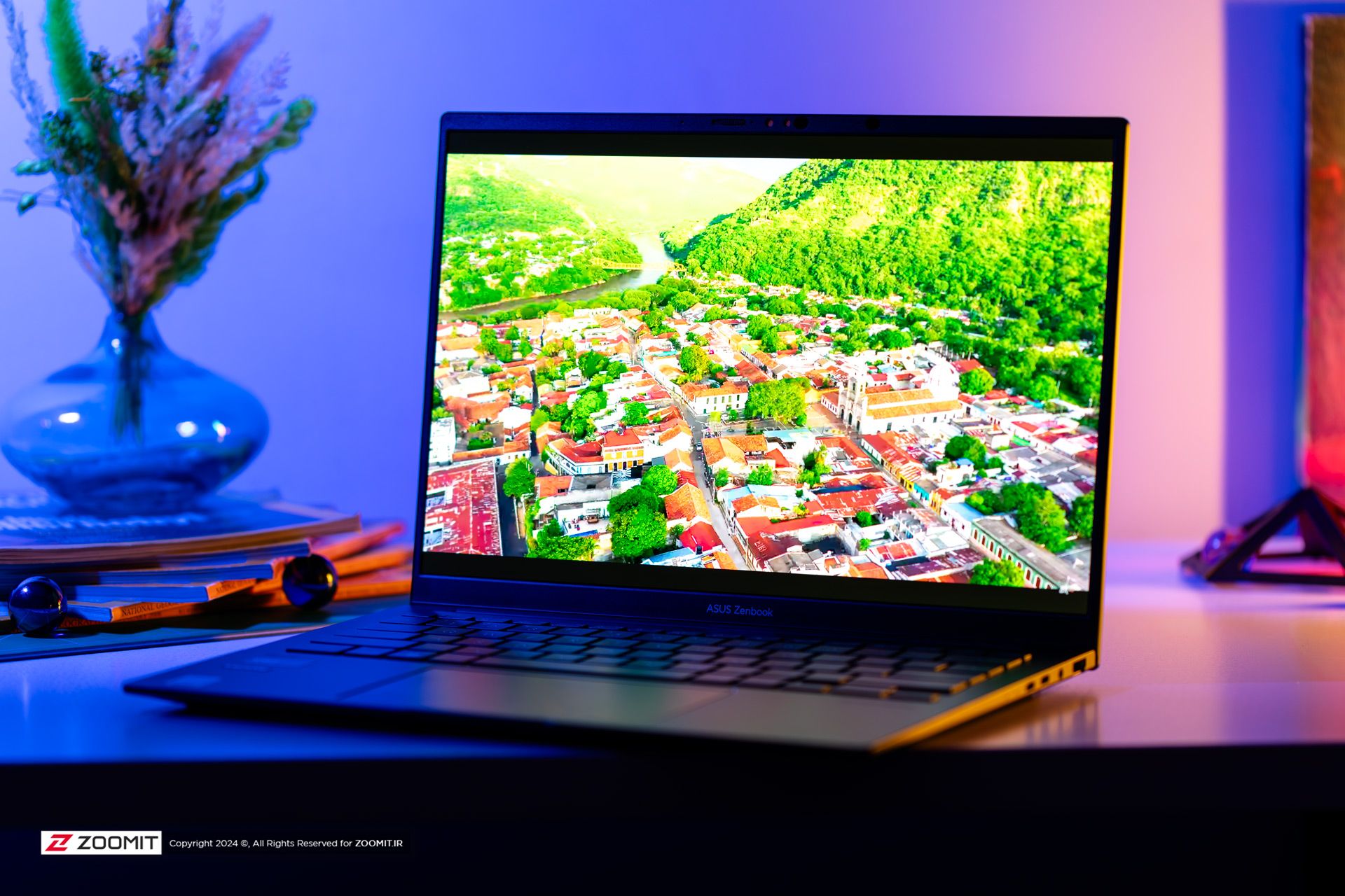 کیفیت صفحه نمایش Zenbook 14 ایسوس