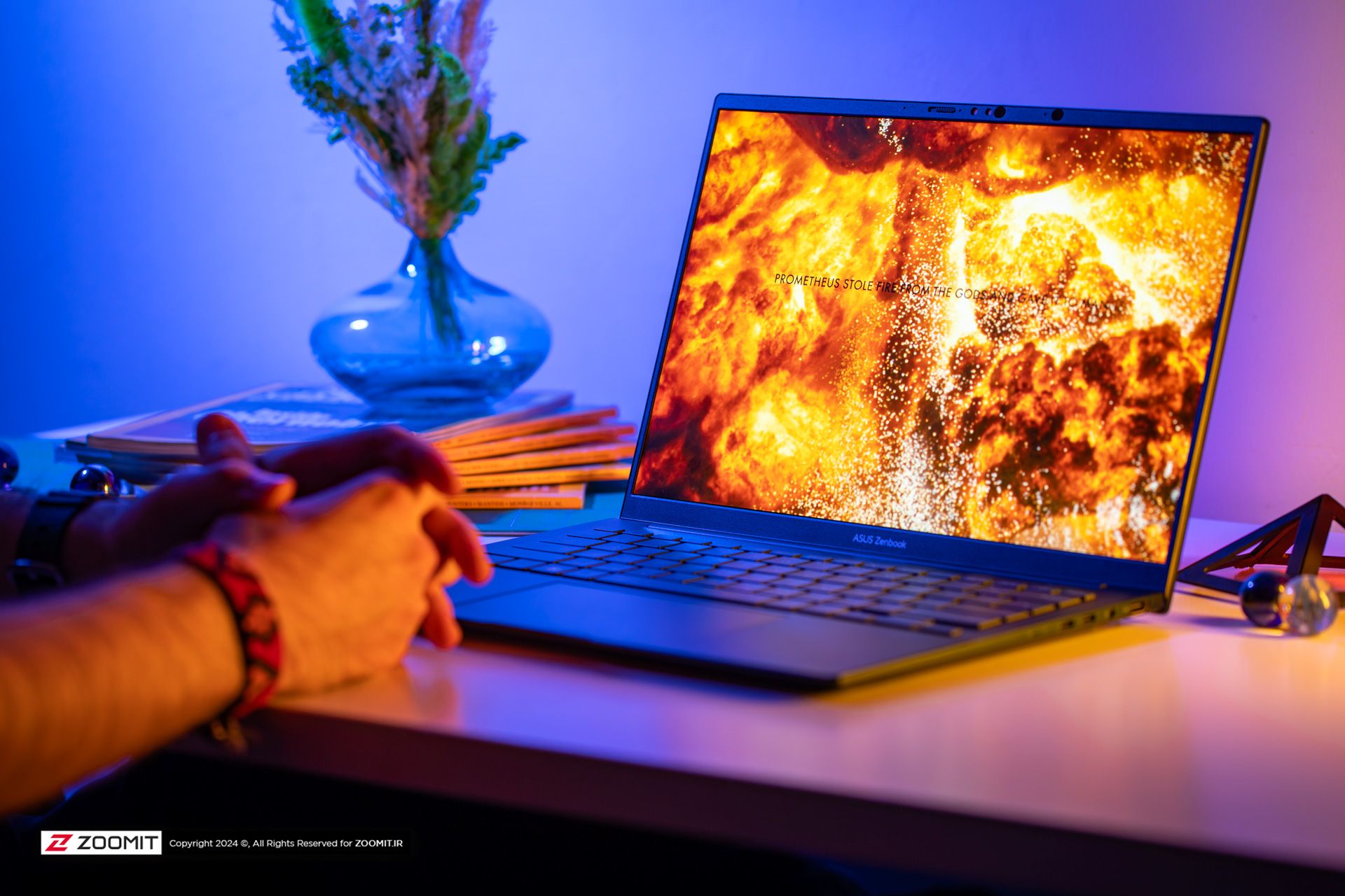 پخش فیلم با Zenbook 14 ایسوس