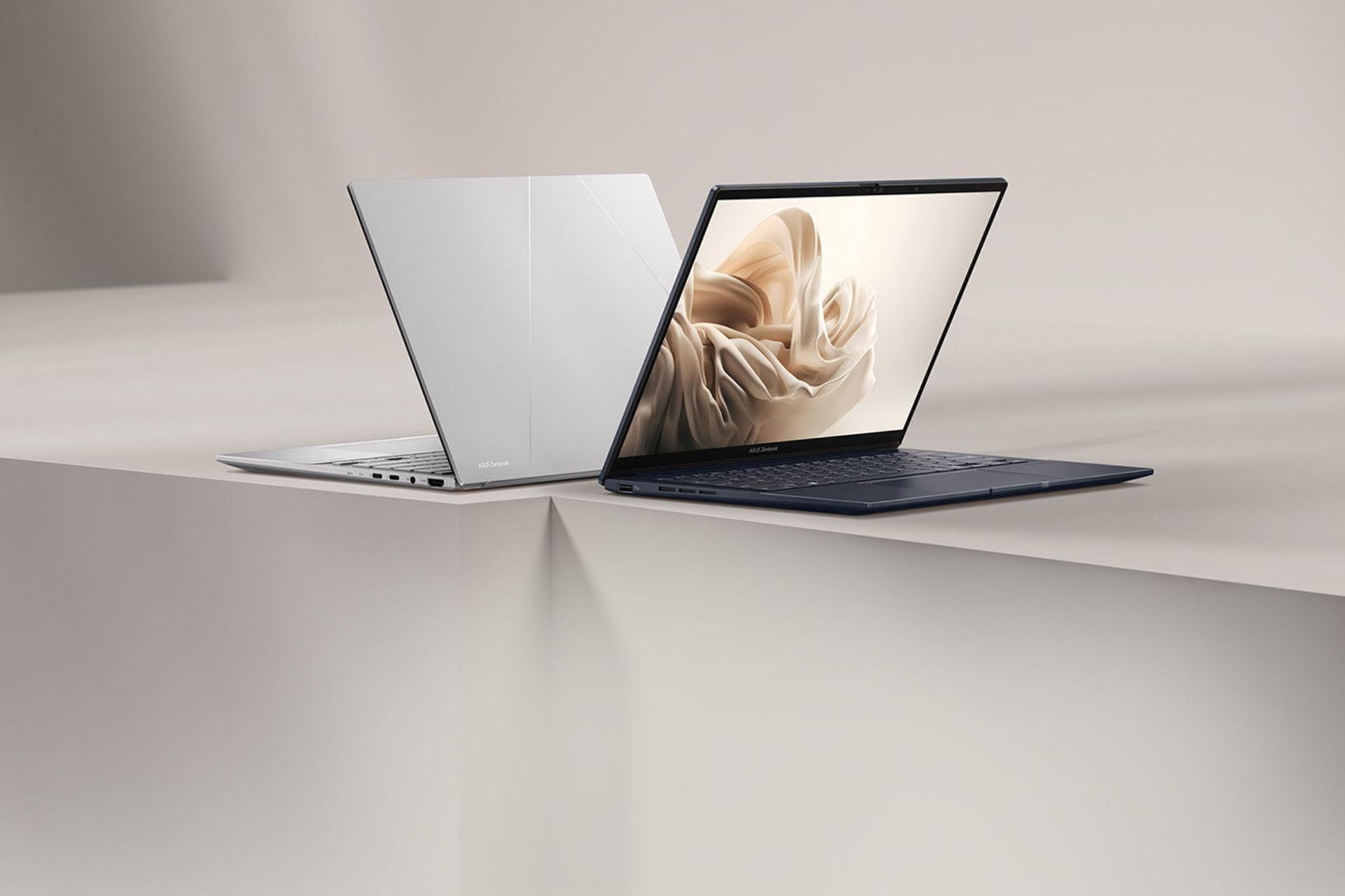 لپ تاپ ایسوس zenbook مدل U3405 اولد در دو رنگ طوسی و سفید