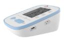 نمای نیمرخ دستگاه فشار خون زنیت مد LD-521 با نمایش درگاه آداپتور و حفره اسپیکر