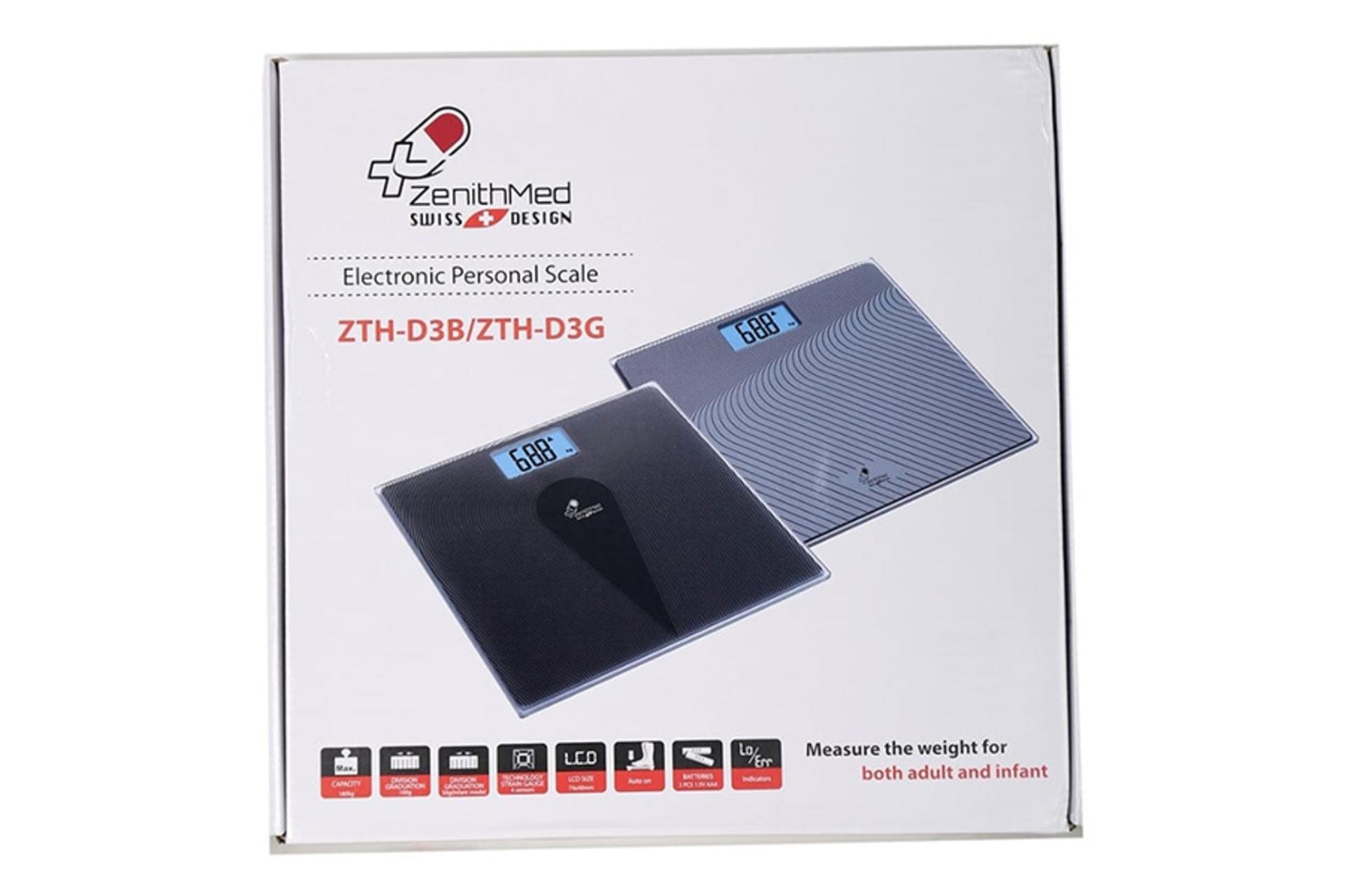 جعبه ترازوی وزن کشی زنیت مد Zenithmed ZTH-D3B