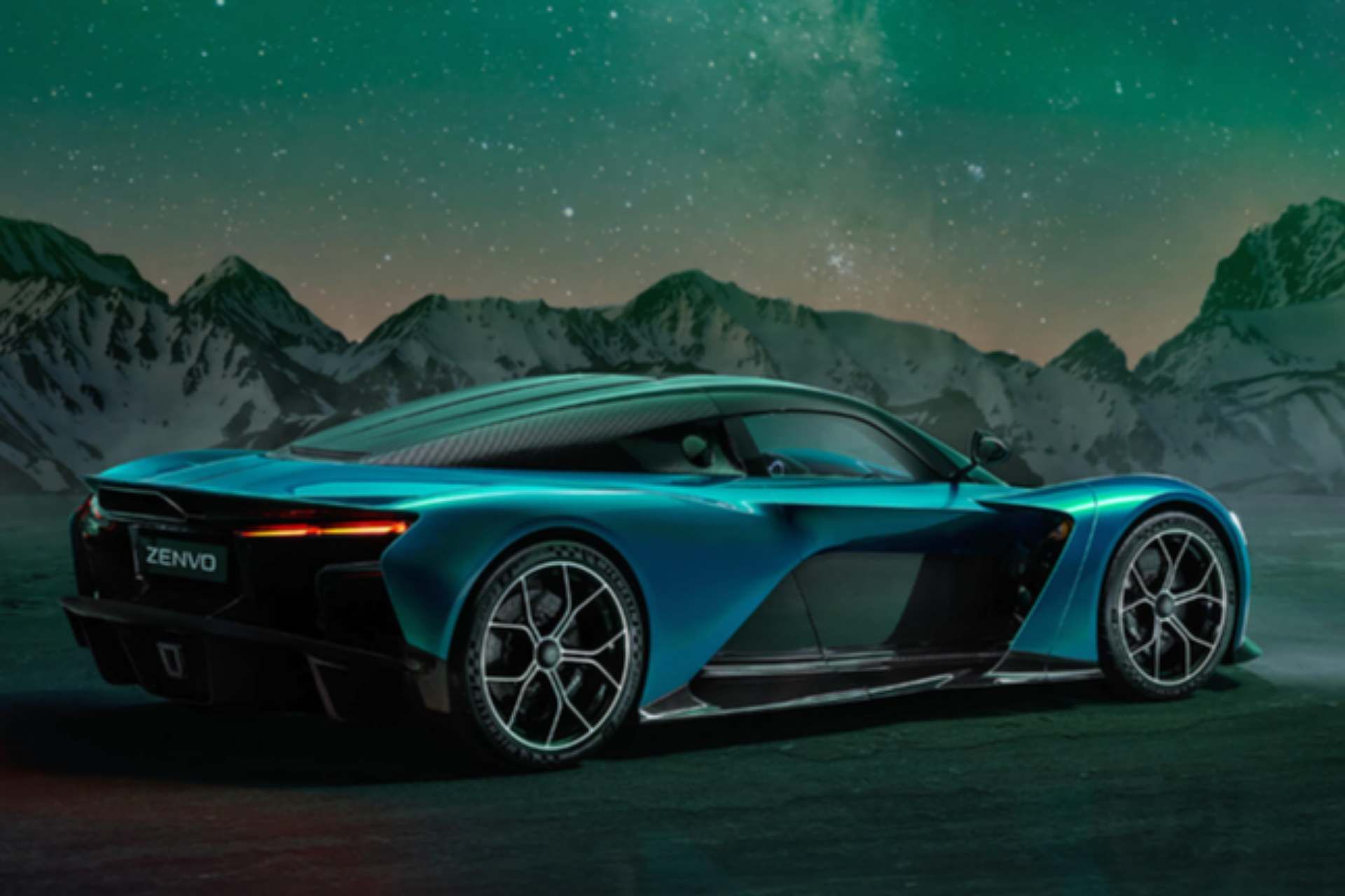 خودروی Zenvo Aurora در رنگ آبی