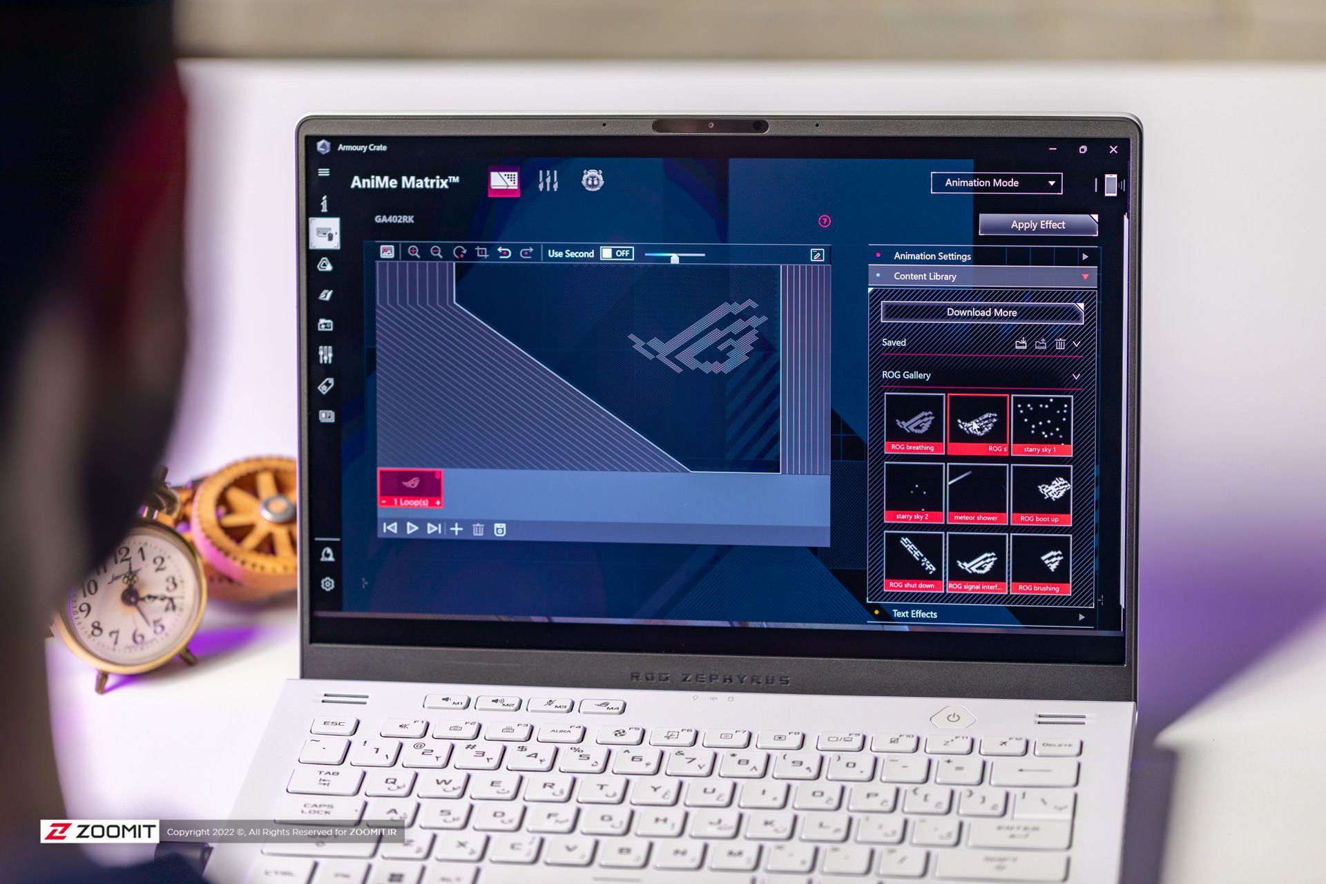 کار حرفه ای با ASUS Zephyrus G14 2022