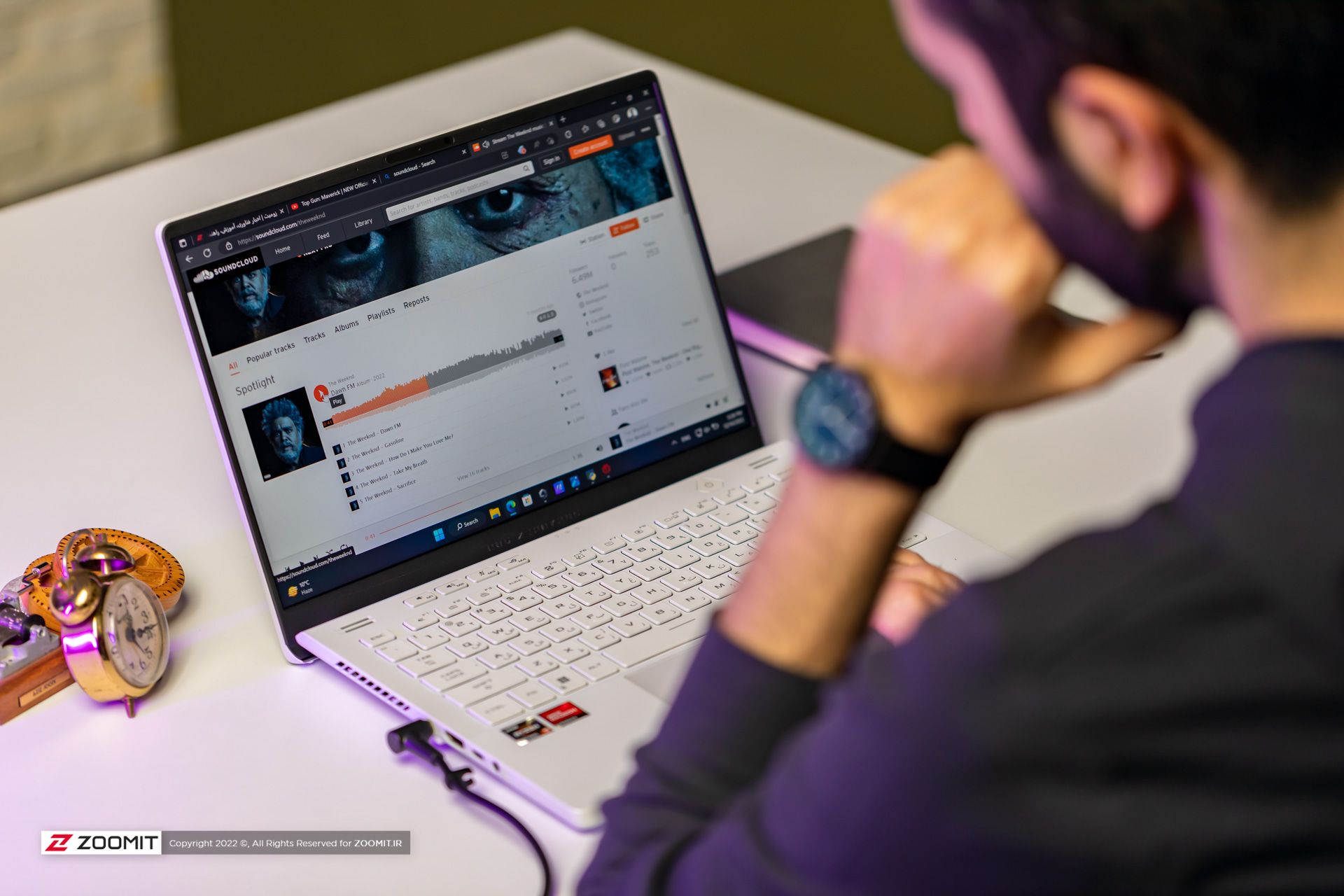 ساندکلاد با ASUS Zephyrus G14 2022