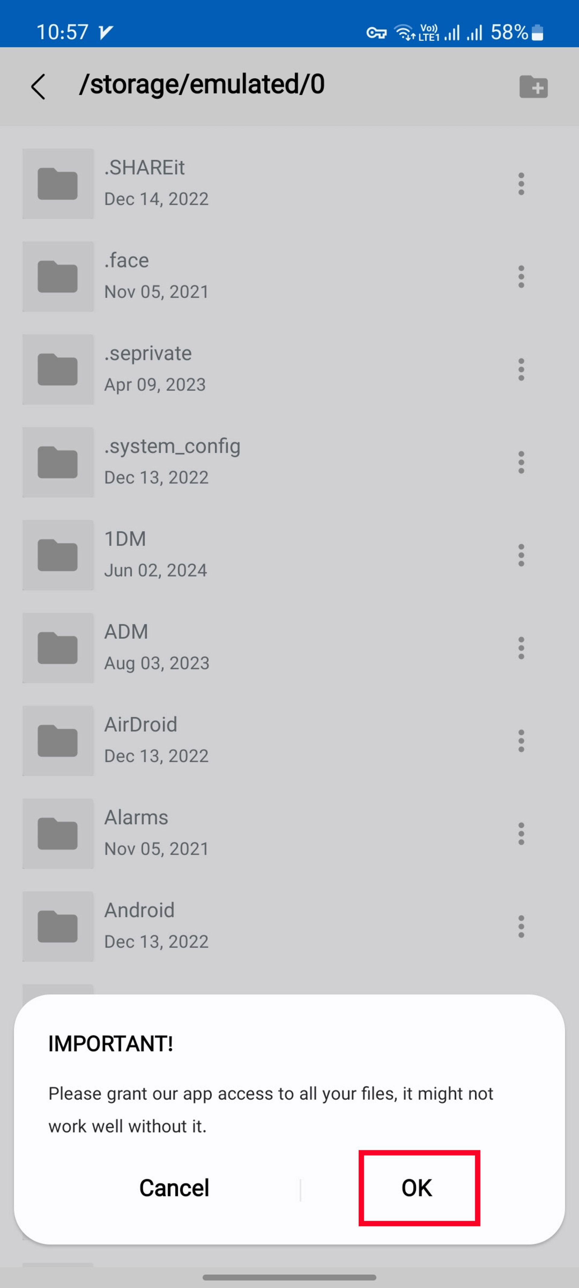 برنامه‌ی zFile Manager