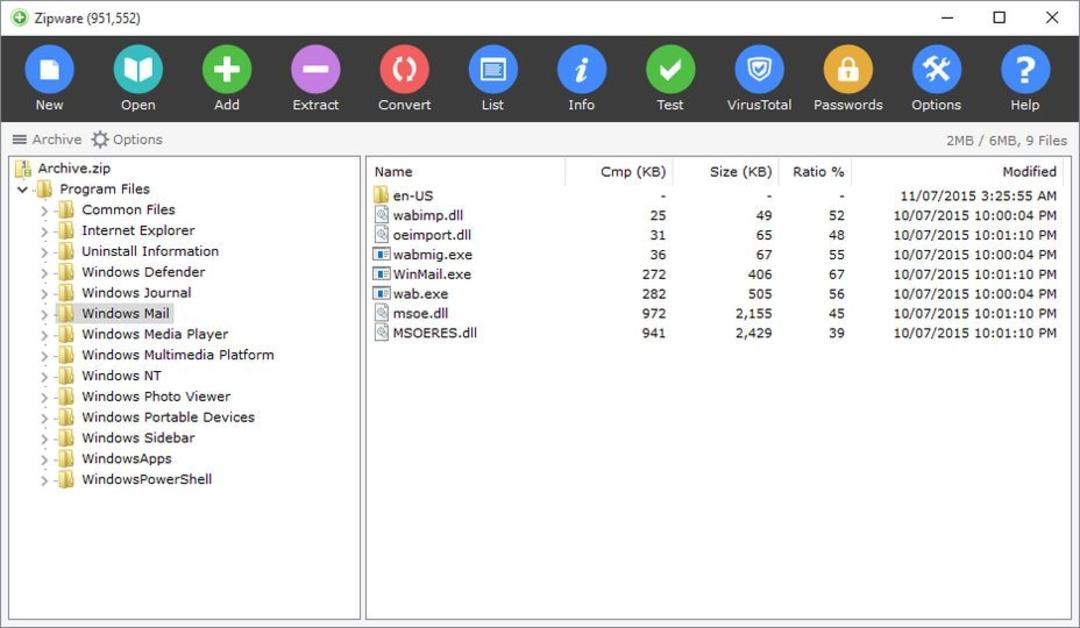 zipware