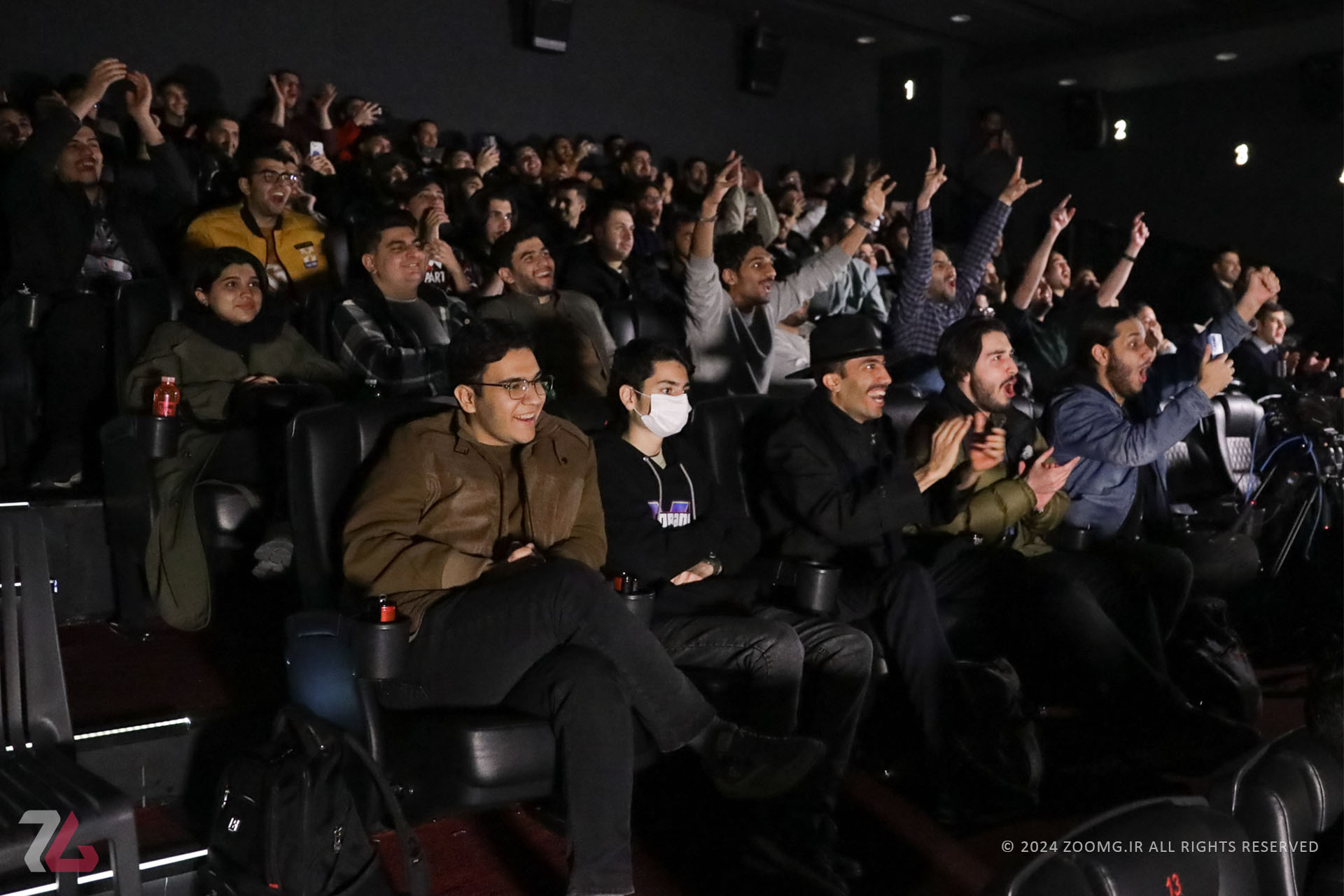 گزارش اکران سینمایی مراسم گیم اواردز توسط زومجی برای اولین‌بار در ایران