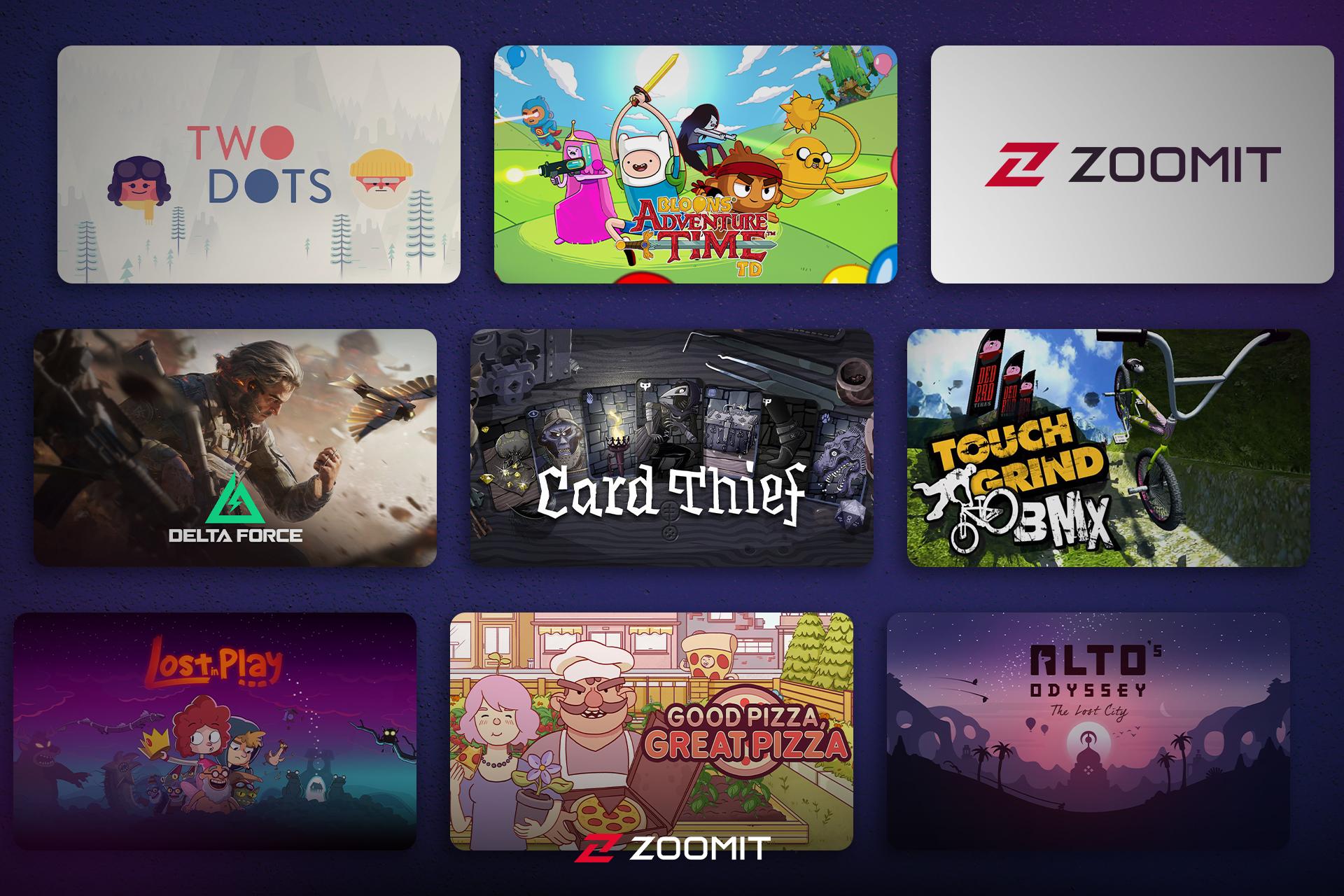 بازی‌های محبوب اعضای زومیت