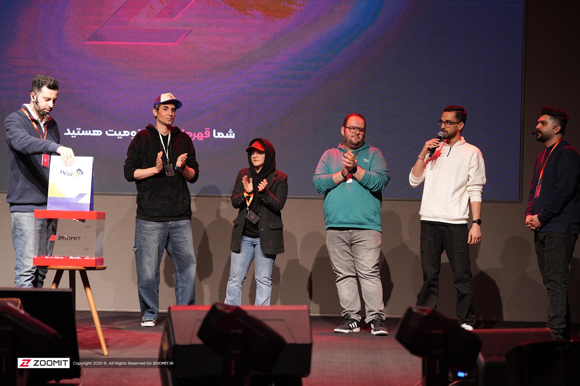 قرعه‌کشی Zoomit Summit دورهمی زومیت
