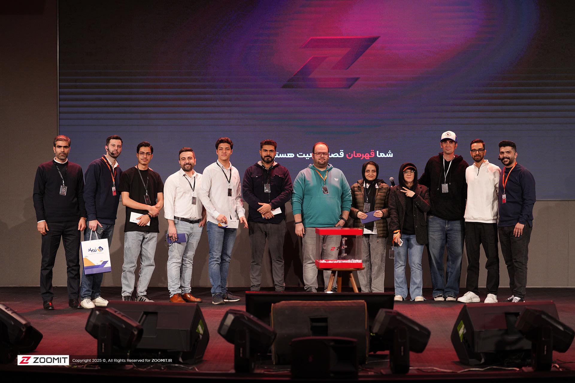 برندگان خوش‌شانس Zoomit Summit دورهمی زومیت
